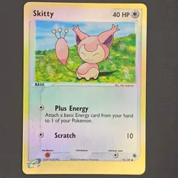 Pokemon TCG Skitty EX Ruby & Sapphire 70/109 Reverse Holo - Image 1