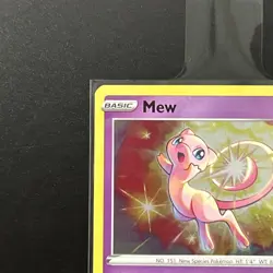 2021 Mew Holo Rare Pokemon TCG Celebrations Card 011/025 Nm/lp - Image 2