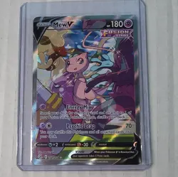 Pokemon TCG Mew V 251/264 SWSH08 Fusion Strike UR Full Art Holo Eng HP 180 - Image 1