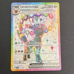 Pokemon TCG Umbreon ex SVP176 SV: Scarlet & Violet Promo Tera Holo EN 280HP - Image 1