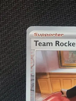 Team Rocket's Giovanni Regional Championship Promo 174/182 Rev Holo NM Pokemon - Image 5