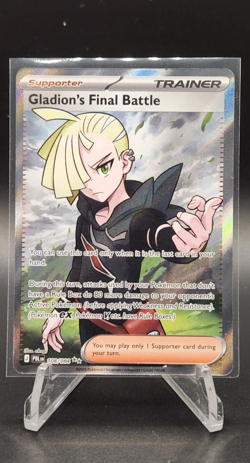 Pokemon TCG Pitch Black Gladion's Final Battle 108/084 Ultra Rare - Image 1