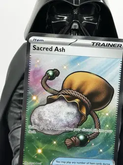 Sacred Ash 115/088 Ultra Rare Perfect Order Pokemon Holo Near Mint - Image 2