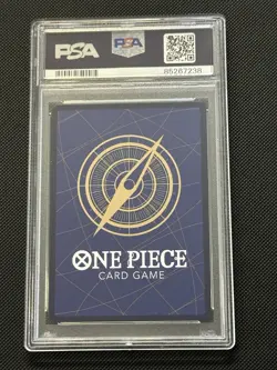 Bandai 2023 One Piece Card Game Nami SP OP05 #016 Alt Art Holo PSA 10 - Image 2