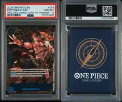2025 ONE PIECE 3RD ANV TOURNAMENT 3 BROTHERS PACK WINNER PORTGAS D. ACE PSA 10 - Image 3