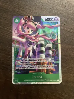 One Piece The Azure Sea’s Seven Perona OP14-033 SR English - Image 1