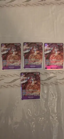 Sakazuki OP16-065 SR Playset. 4x SR - One Piece TCG - Image 1