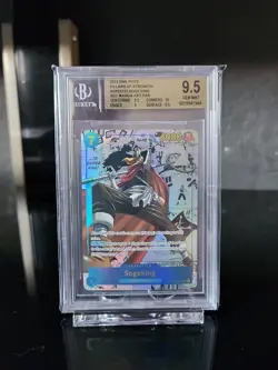 Sogeking Manga OP03-122 Alt Art - One Piece - Pillars of Strength BGS 9.5 - Image 1
