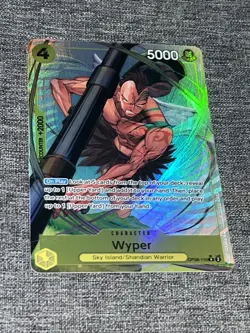 • Wyper • OP08-110 Alt Art Holo Two Legends One Piece TCG NM - Image 1