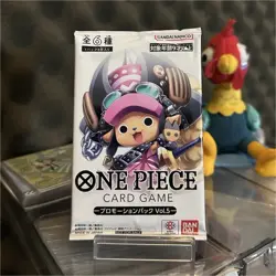 SEALED One Piece Card Game Promotion Pack Vol.5 Promo JPN Tony Tony Chopper - Image 1