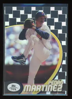 1998 Topps Tek Pedro Martinez #41 Pattern 9 Boston Red Sox - Image 1