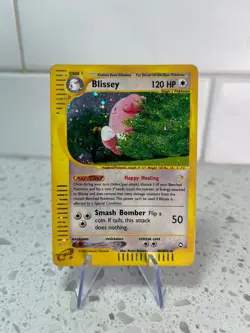 Blissey H6/H32 Holo Aquapolis Pokemon Card DMG - Image 1