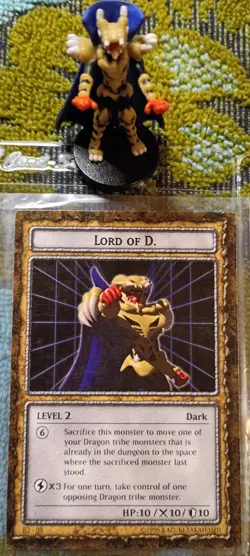 Yu-Gi-Oh Dungeon Dice Monsters Lord Of D Card Only - Image 1