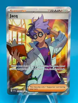 Jacq 236/198 Full Art Ultra Rare - 2023 Pokemon SV01: Scarlet & Violet Base NM - Image 1
