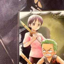 One Piece Wafers Card Our Memories Zoro Kuina No.2 - Image 2
