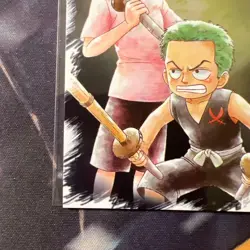 One Piece Wafers Card Our Memories Zoro Kuina No.2 - Image 4