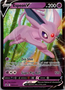 Espeon V - Holo Promo SWSH: Sword & Shield Promo Cards SWSH201 NM - Image 1