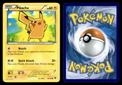 Pikachu 42/146 Common XY Pokemon Card - Image 1