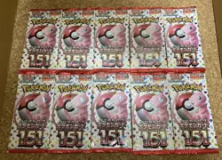 Pokemon Card Game Scarlet & Violet 151 Booster SV2a Pack Set of 10 TCG 4521329346045 - Image 2