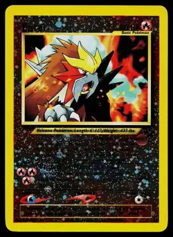 Pokemon Card - Entei Wizards Black Star Promos 34 Reverse Holo Promo - Image 1