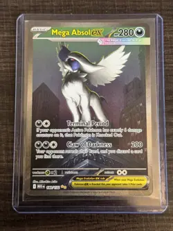 Mega Absol ex SIR 180/132 Mega Evolution Base Set Pokemon Card - Image 1