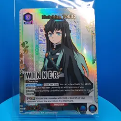 Sealed Muichiro Tokito (Winner) - Union Arena Promotion Card Demon Slayer - Image 1