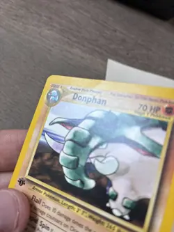 Pokemon Card - Donphan Neo Genesis 21/111 1st Edition Rare MP - Image 4