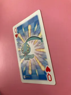 Manaphy pokemon Playing Poker Card pokeball Nintendo Japanese Very Rare - Image 3