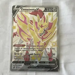 Pokemon TCG SWSH: Sword & Shield Promo Cards #SWSH293 Zamazenta V (Shiny) - Image 1