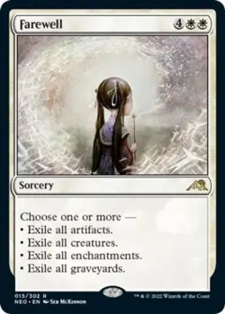 MTG English Farewell NM Foil Kamigawa: Neon Dynasty - Image 1