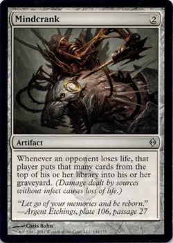 Mindcrank NPH #144 New Phyrexia Magic: The Gathering Near Mint - Image 1