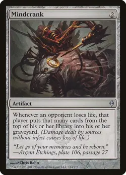 Mindcrank NPH #144 New Phyrexia Magic: The Gathering Near Mint - Image 3
