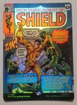 Nick Fury, Agent of S.H.I.E.L.D. (Borderless) (0389) Marvel Super Heroes Foil - Image 1