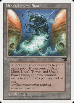 MTG - Urza's Power Plant (Bug) - Chronicles - X1 - (LP) - #W7659 - Image 1
