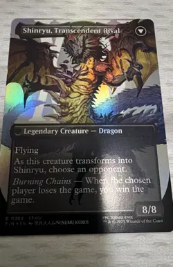 Zenos yae Galvus (Borderless) Final Fantasy Foil Mtg M/MM Rare - Image 1