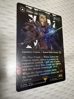 Zenos yae Galvus (Borderless) Final Fantasy Foil Mtg M/MM Rare - Image 2