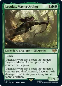 NM - Legolas, Master Archer [LTR - 173] Universes Beyond: The Lord of the Rin... - Image 1