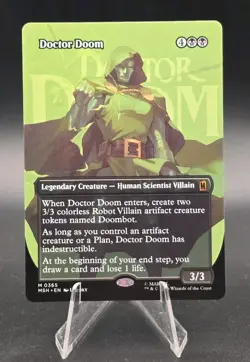 Magic: The Gathering Marvel Super Heroes Doctor Doom 0365 Mythic Rare NM - Image 1
