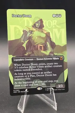 Magic: The Gathering Marvel Super Heroes Doctor Doom 0365 Mythic Rare NM - Image 3
