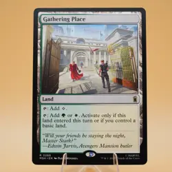Gathering Place | 266 | Regular | Rare | Marvel Super Heroes | MTG - Image 1