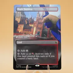 Dark Fortress | 380 | Borderless Regular | Rare | Marvel Super Heroes | MTG - Image 1