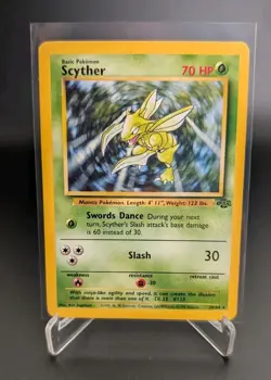Pokemon TCG - Scyther 26/64 – Jungle – Non Holo Rare – LP - Image 1