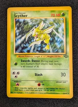 Pokemon TCG - Scyther 26/64 – Jungle – Non Holo Rare – LP - Image 2