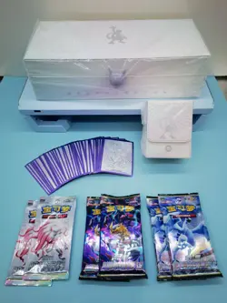 Mewtwo VSTAR Battle Set Gift OPEN-Box Peripheral Items Pokemon TCG S-Chinese - Image 1