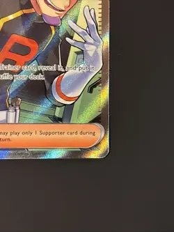 Pokemon Team Rockets Petrel 226/182 Destined Rivals Ultra Rare Full Art NM Mint - Image 4
