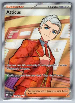 Atticus SV: Prismatic Evolutions tcg Pokemon #134/131 Ultra Rare, Holo - Image 1