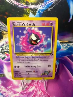 SABRINA'S GASTLY 97/132 GYM CHALLENGE Unlimited Common Pokemon - Image 1