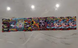 Pokemon packs sealed lot of 10 surging sparks mega evolution destined rivals - Image 2
