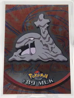 Topps Pokemon - Muk #89 - Topps Series 2 - Silver Foil - Blue Logo - Image 1