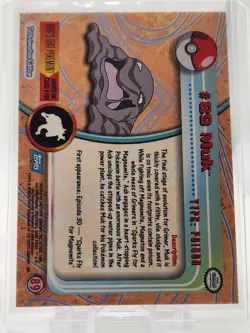 Topps Pokemon - Muk #89 - Topps Series 2 - Silver Foil - Blue Logo - Image 2